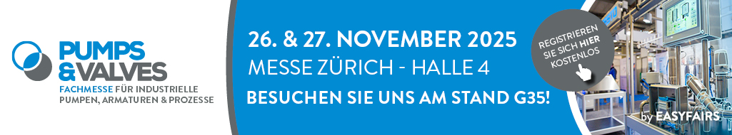 Zimmerli MEsstechnik AG an der Pumps & Valves 2025